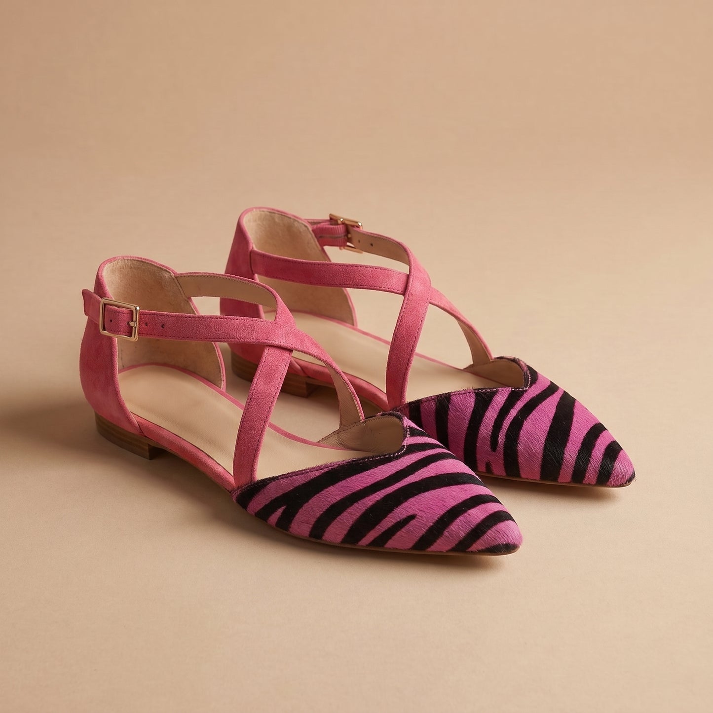 Sandales à Rayures Zébrées Stylanie™
