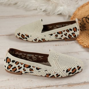 Chaussures plates de sport basses à bout rond pour femmes, été
